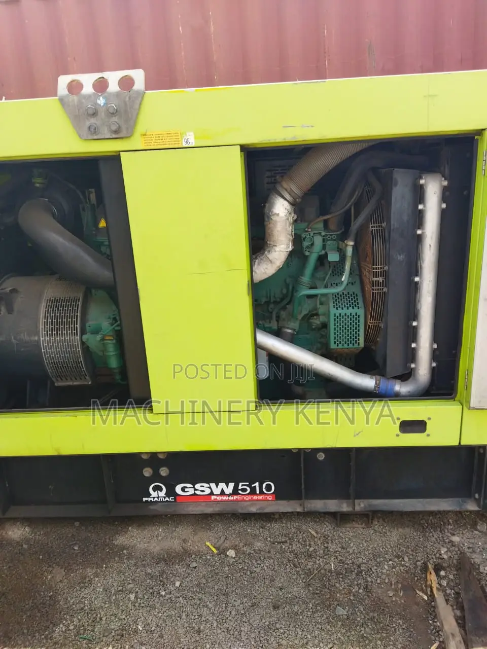 500kva Ex Uk Volvo Power Generator