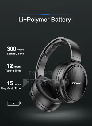 Awei A780BL Wireless Headphone, Noise Cancelling, Foldable