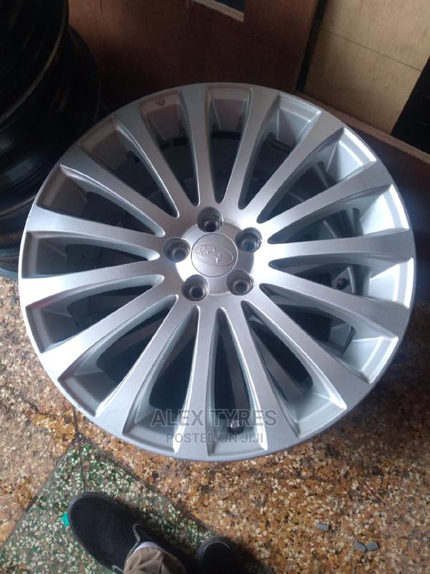 Size 18 Inch Subaru Original Rim Set Made in Japan
