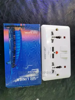 Linear USB Twin Socket