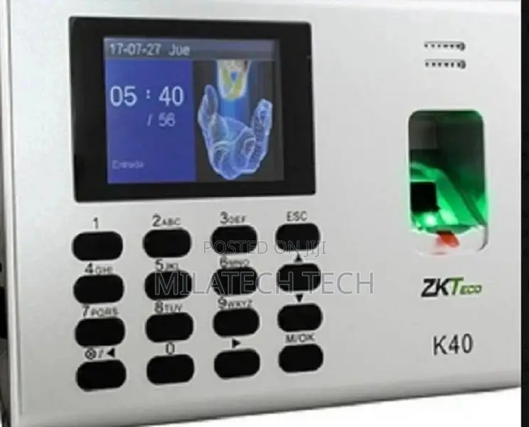 K Teco K 40 Time Attedance Terminal With SMS Supportive