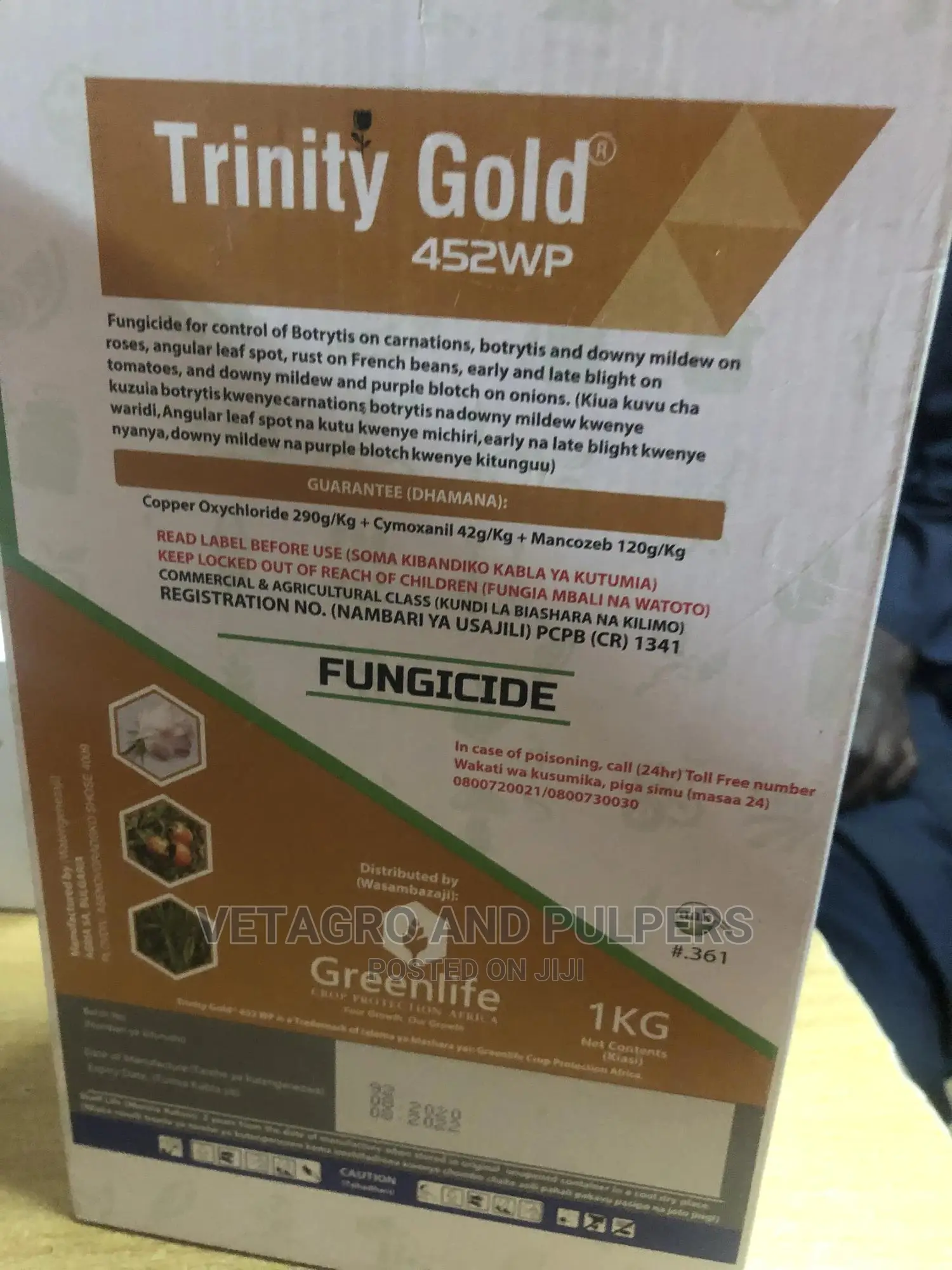 Trinity Gold 452WP Fungicide
