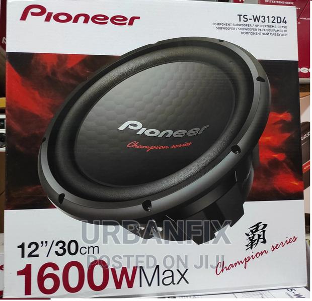 12 Inch 1600watts Pioneer Double Coil Subwoofer