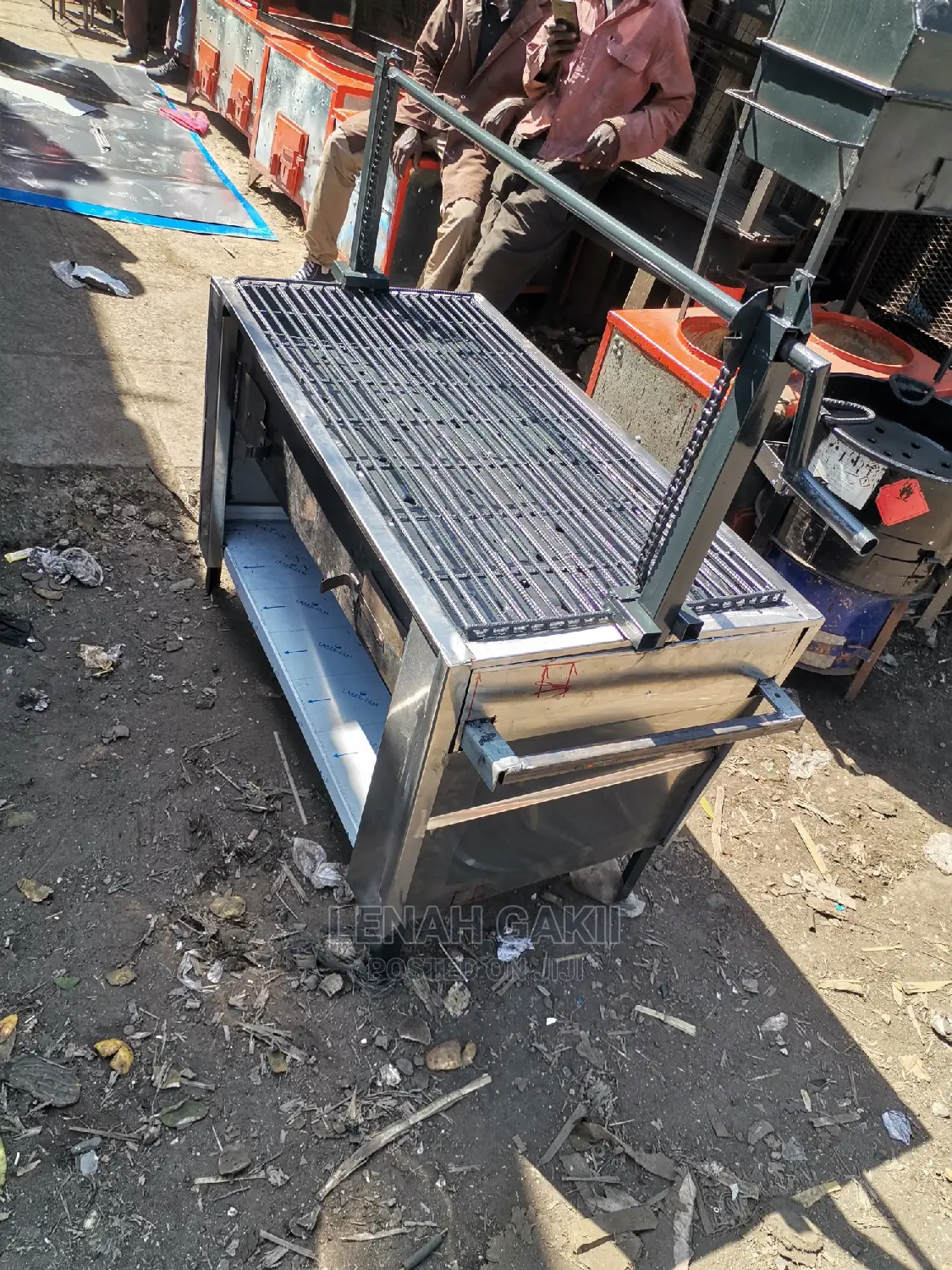 Stainless Steel Charcoal Grill