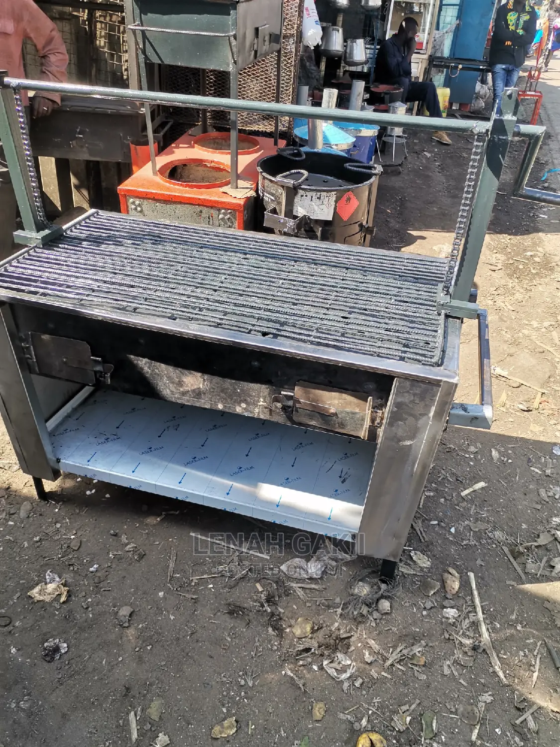 Stainless Steel Charcoal Grill