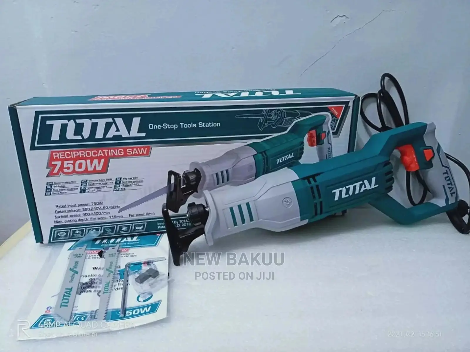Total Ts100806 Reciprocating Saw