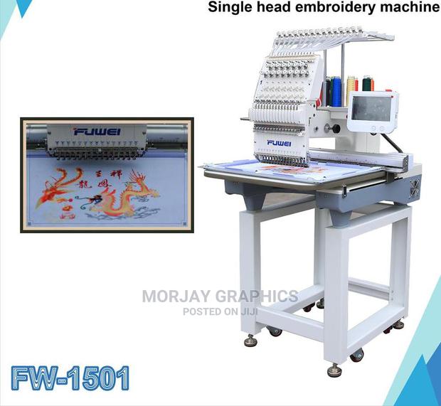 Yinghe Normal Single Head 9/12 Colors Embroidery Machine