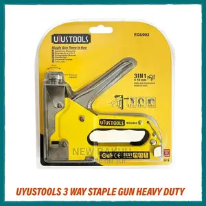 UYUSTOOLS 3 WAY STAPLE GUN Heavy Duty With Staple Remover
