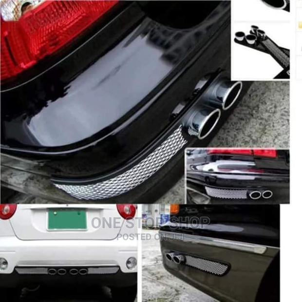 Car Rear Bumper Exhaust Decorations - main view