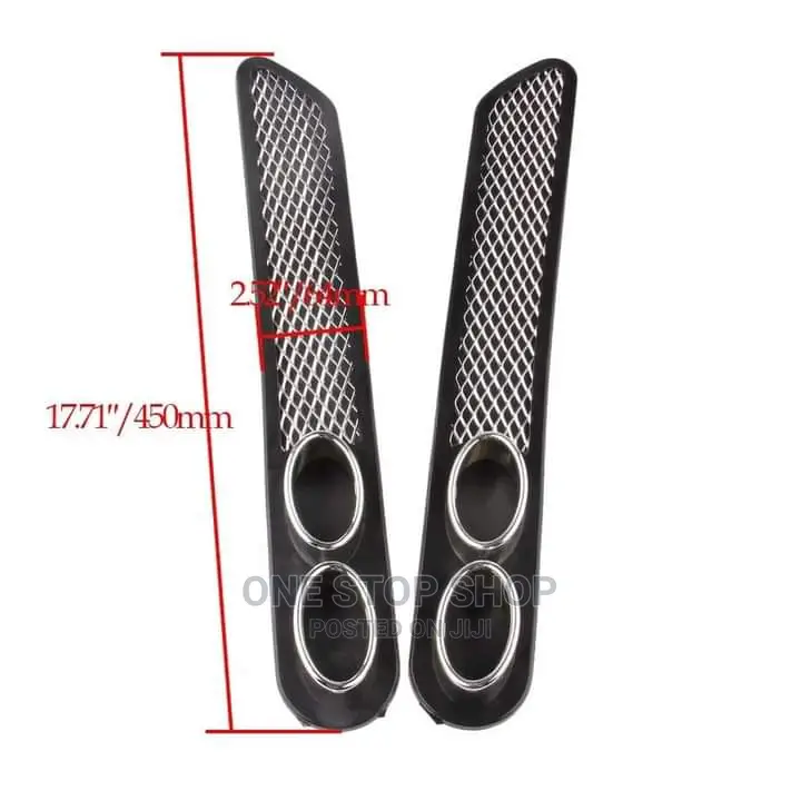 Car Rear Bumper Exhaust Decorations