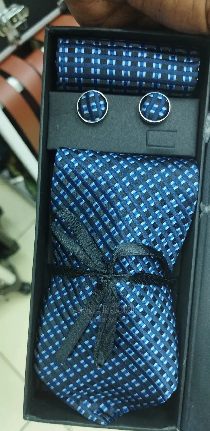 Blue Tie Packed