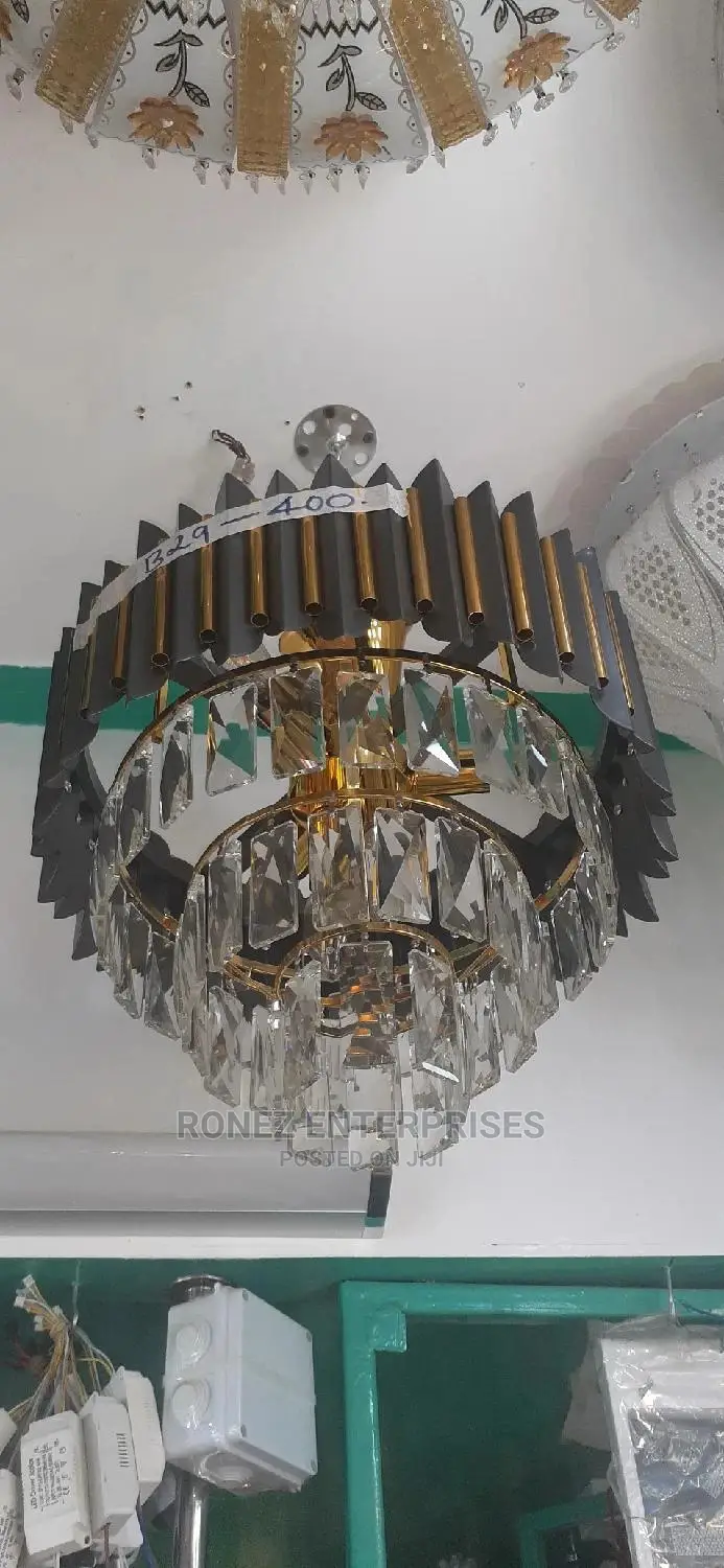 Crystals Chandelier Light