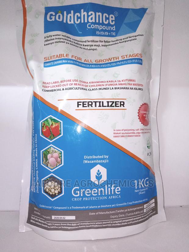 Gold Chance Compound FOLIAR FERTILIZER 19:19:19 + Te 1kg