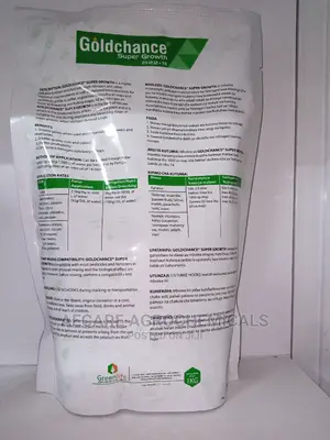 Gold Chance Super Growth Foliar Fertilizers 23.12.12+Te 1kg