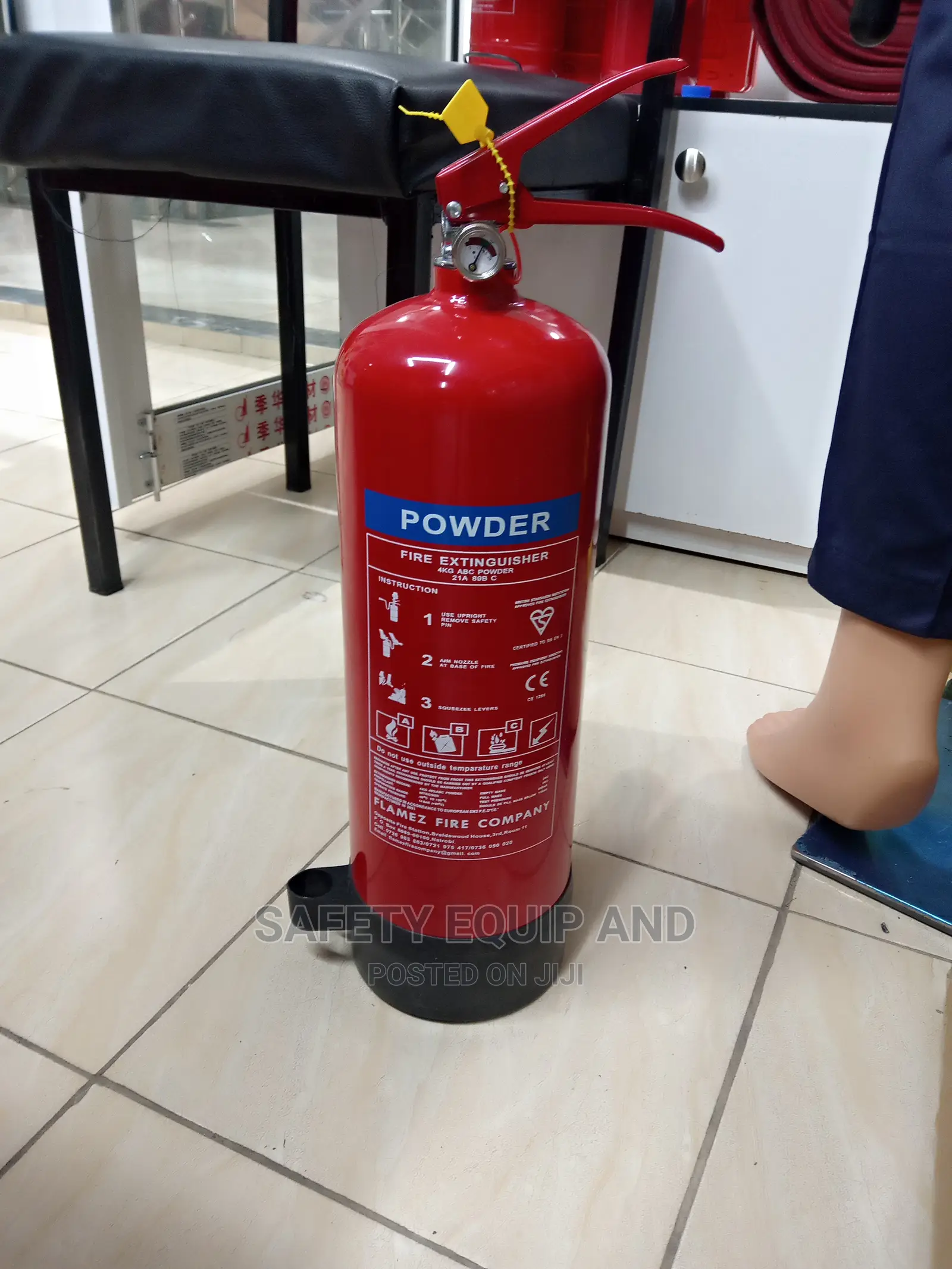 Extinguishers-Fire Extinguishers-Powder