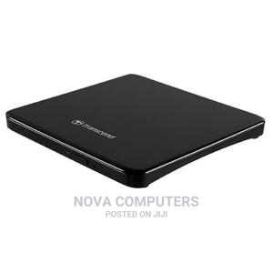 Transcend Slim Portable 8X DVD-R, USB, Black - thumbnail 2