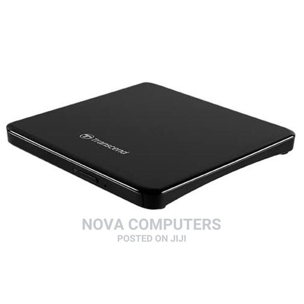 Transcend Slim Portable 8X DVD-R, USB, Black - main view