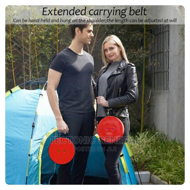 Portable Folding Stool Outdoors Camping ,BBQ Black Blue - thumbnail 5