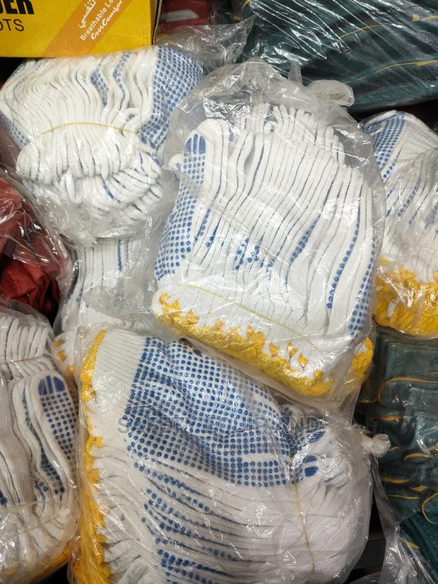 Cotton Doted Gloves - main view