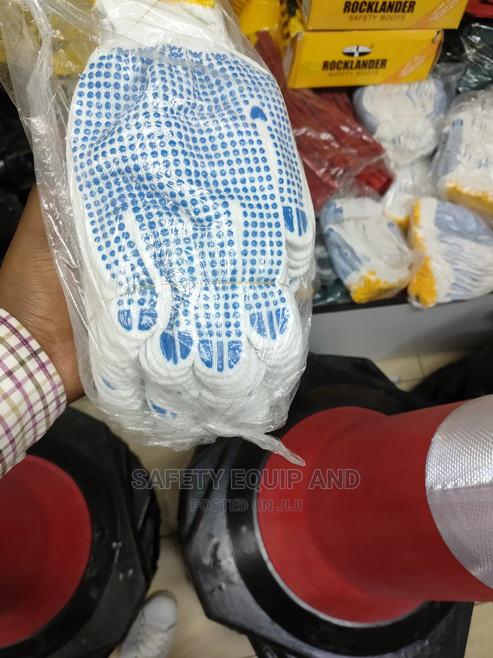Cotton Doted Gloves