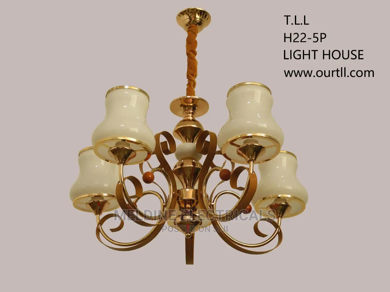 5 Arms Chandelier Wholesale