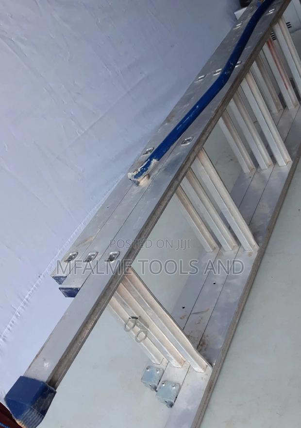 Step Ladders - 3 Stucking Aluminium 16ft - Ex-Uk - thumbnail 5