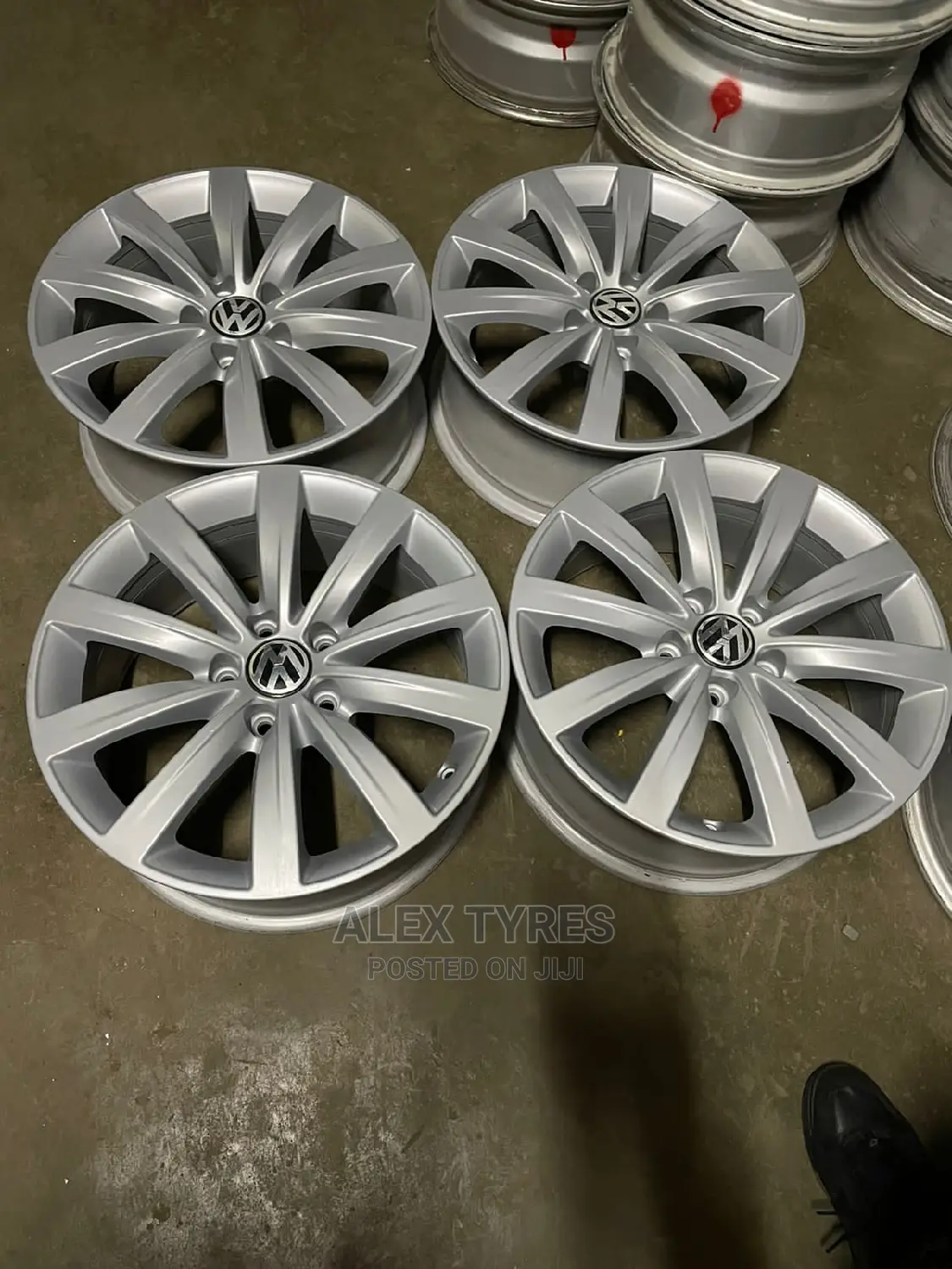 Size 18 VW Original Rims Set Made in Japan