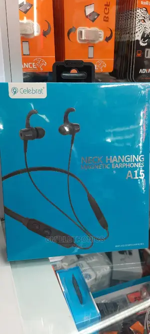 Celebrat Neckhanging Wireless Magnetic Earphones.