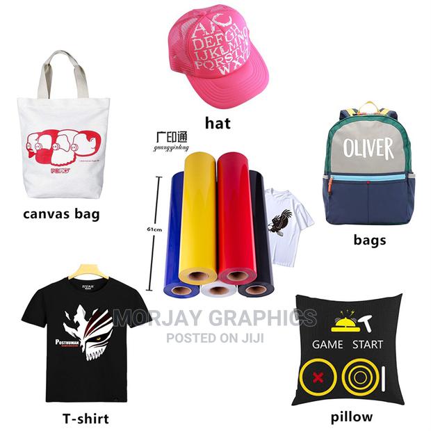 Transfer Film HTV Rolls for Clothing Textile T Shirt