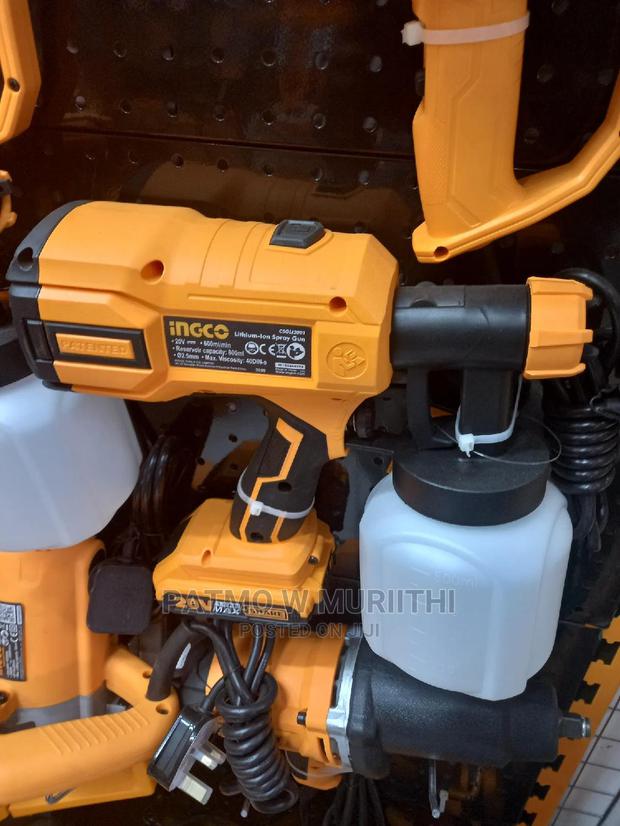 Lithium-Ion Spray Gun Ingco