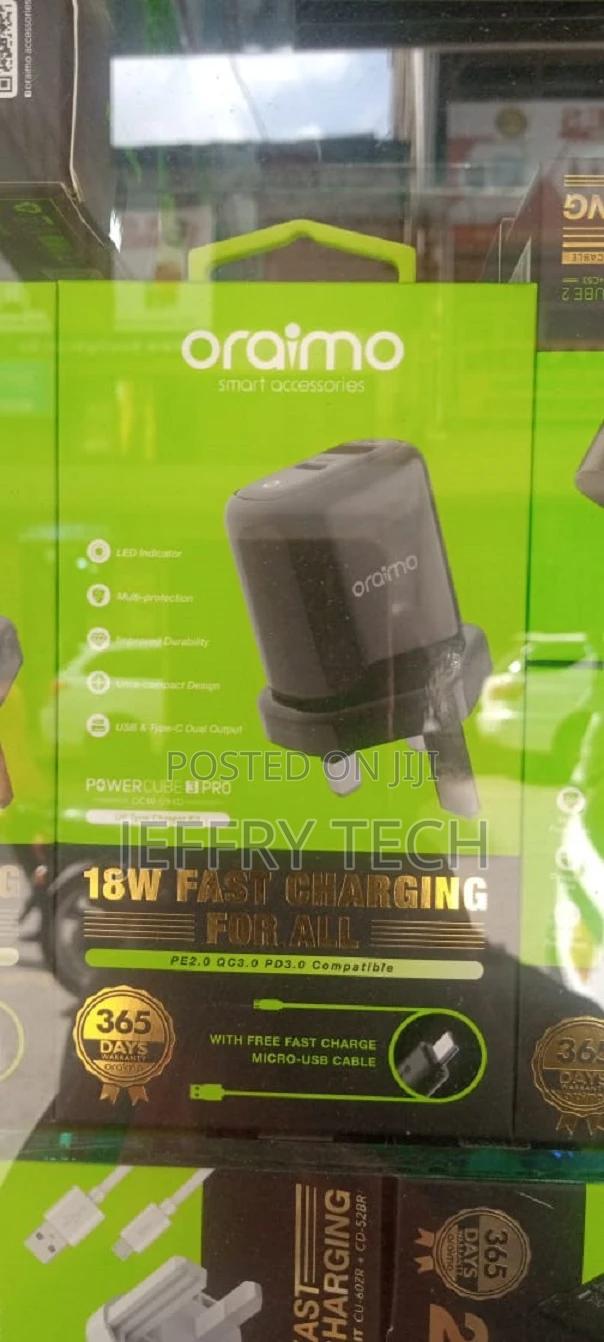 Oraimo 18w Fast Charging - main view