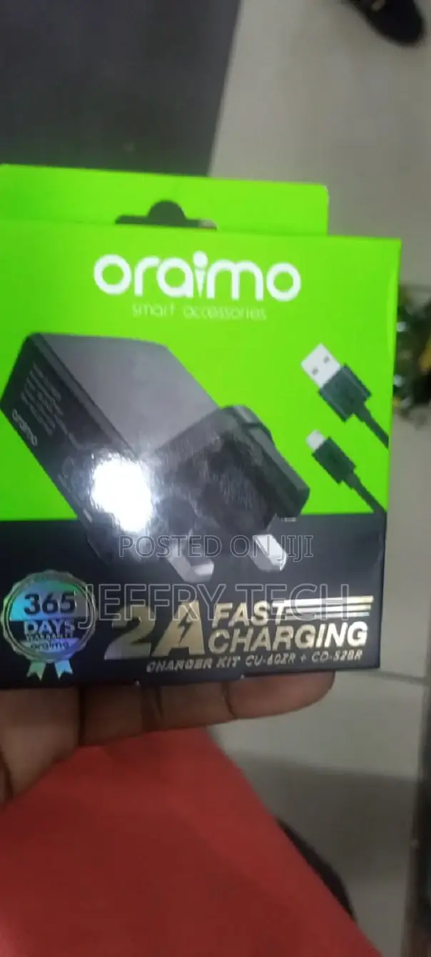 Oraimo 2a Fast Charger