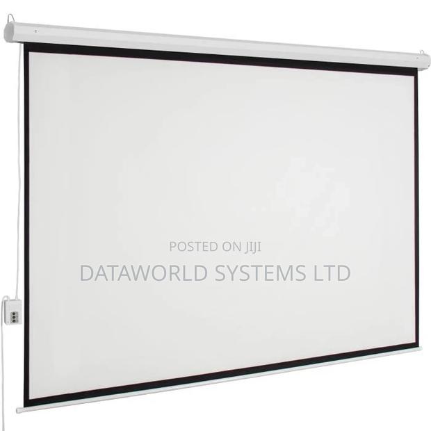 Electric 96′′X 96′′ Projector Screen
