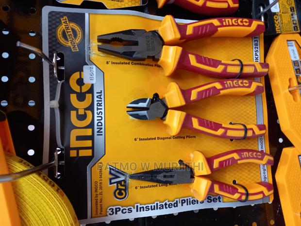 Ingco 3psc Plier Set - thumbnail 2