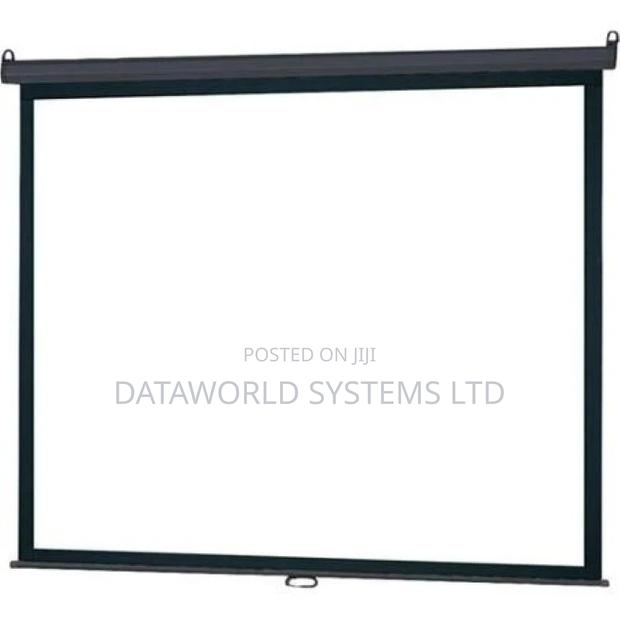 Manual-wall Mount 84′′X 84′′ Projector Screen