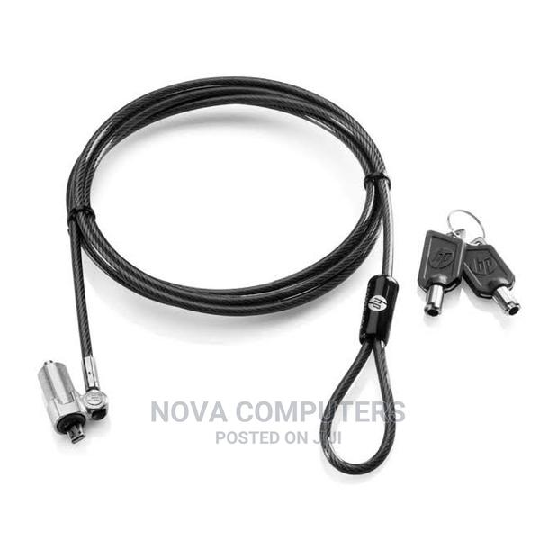 HP Keyed Cable Lock 10mm Black - main view