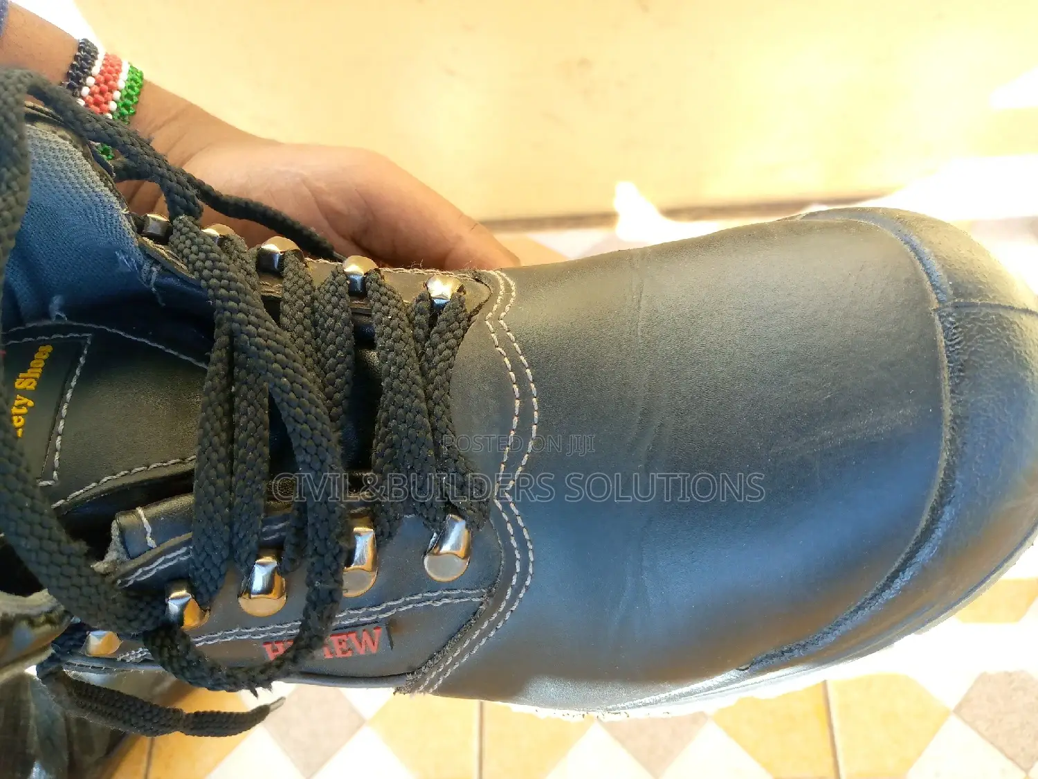 Safety Boot (Pure Pedigree Leather)