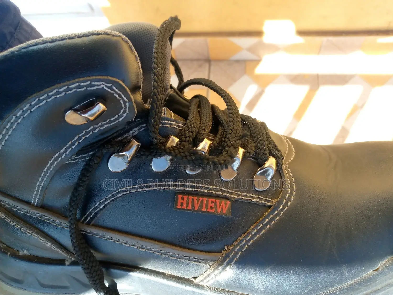 Safety Boot (Pure Pedigree Leather)