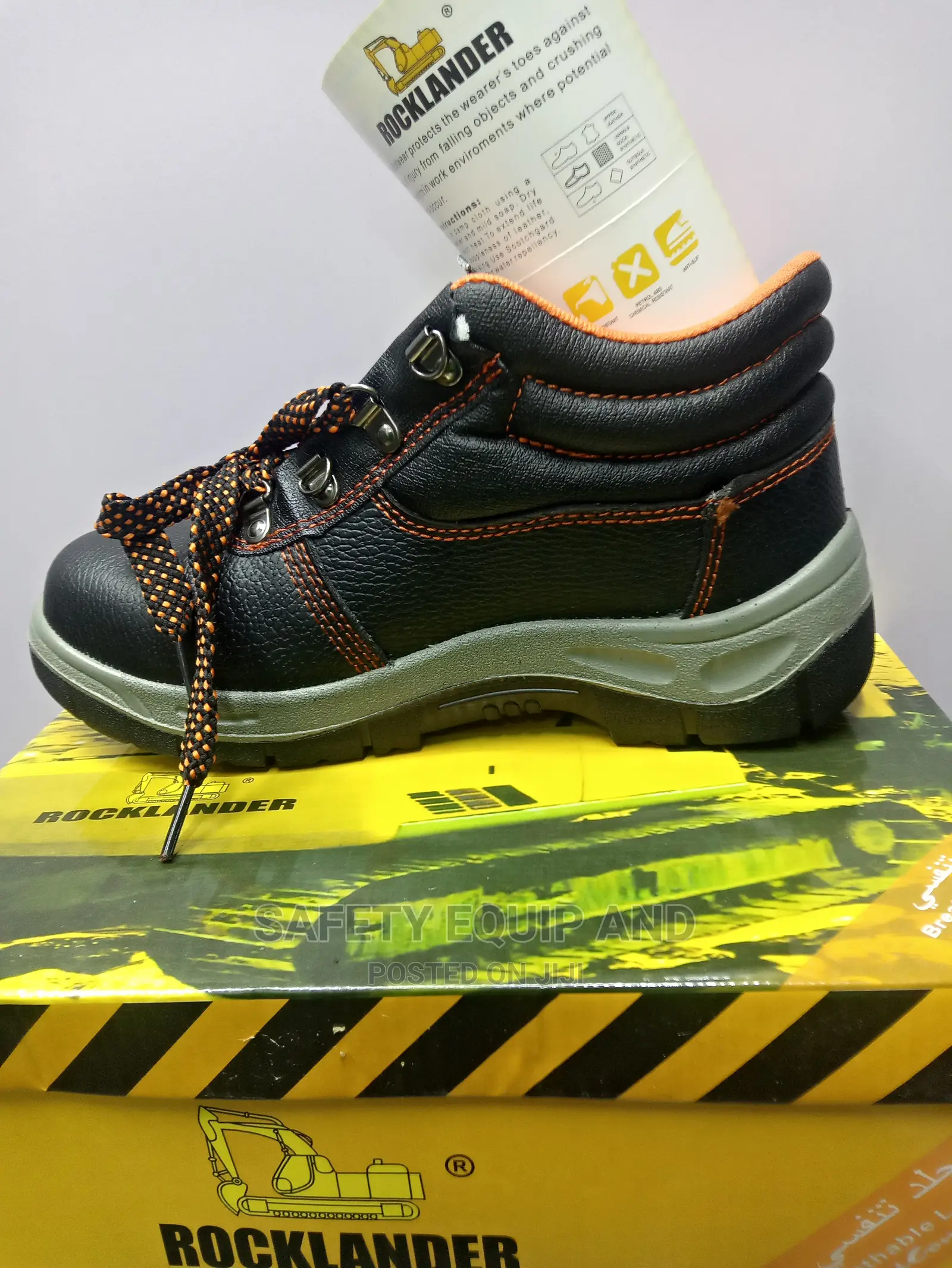 Safety Boots-Rocklander Industrial Working Boot