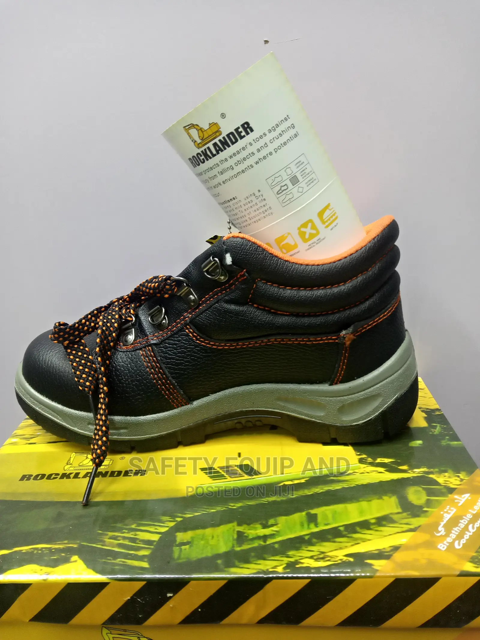 Industrial Boots-Rocklander Strong Quality Boots