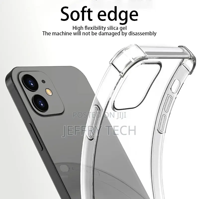 Clear TPU Case for iPhone 6 7 8 P XS XR MAX for iPhone 12 Pr