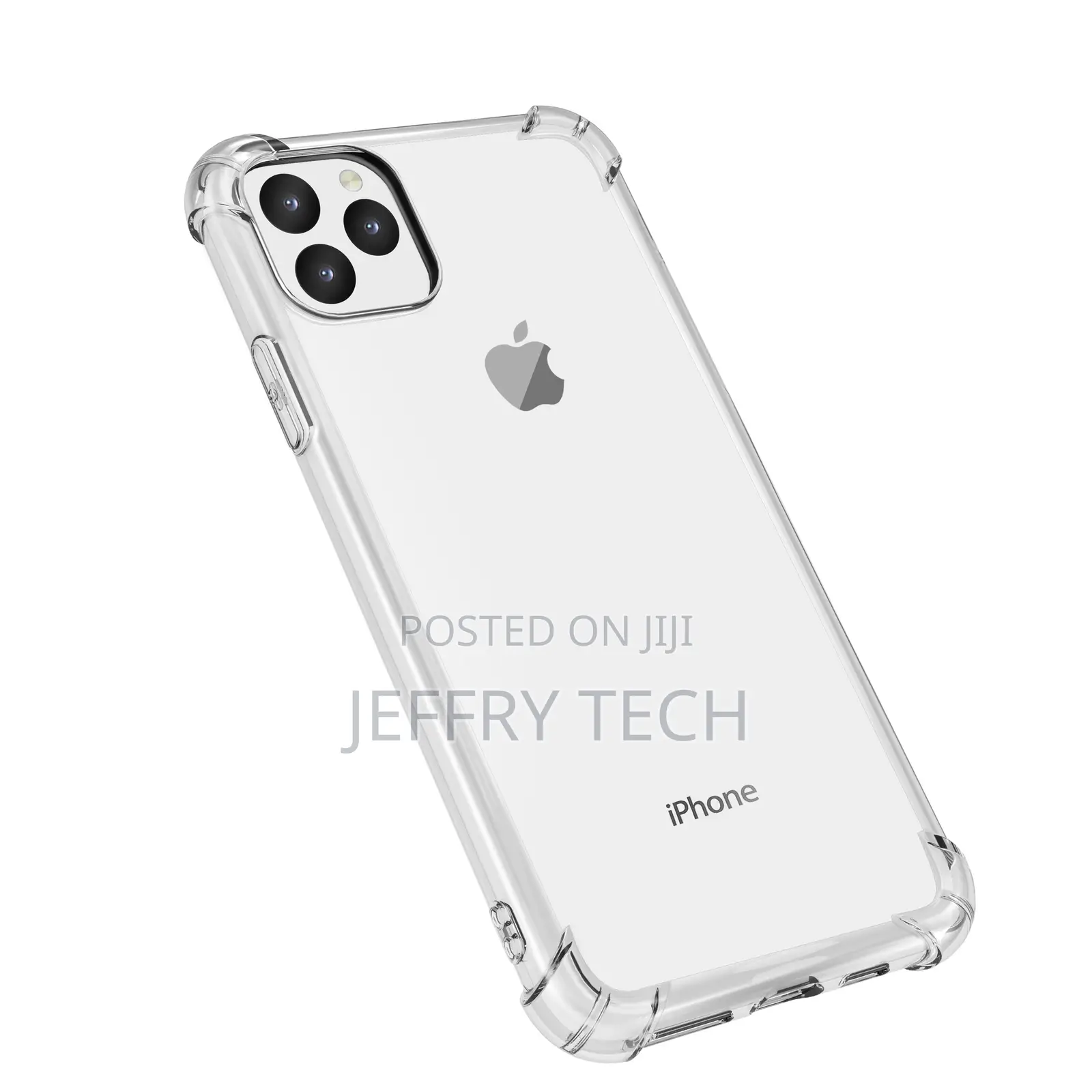 For iPhone 11 12 13 Pro Max Case Slim TPU Rubber Transparent