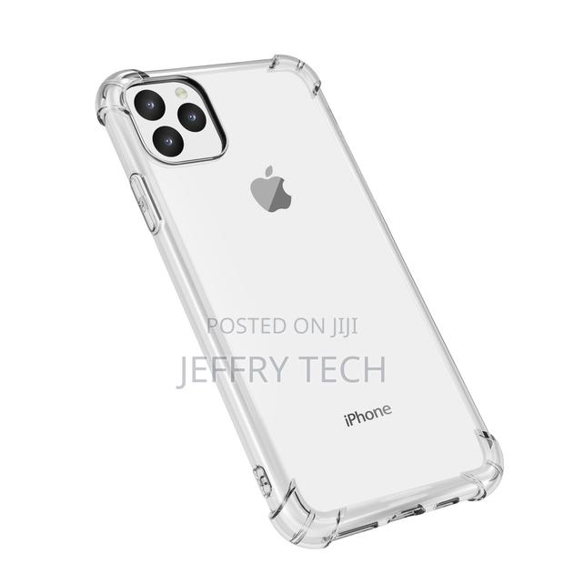 For iPhone 11 12 13 Pro Max Case Slim TPU Rubber Transparent - thumbnail 3