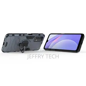 Ring Holder Armor Phone Case for Redmi 9T