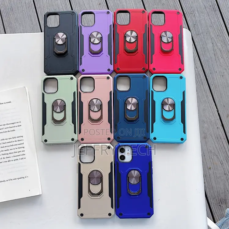 Ring Phone Cases for Redmi C11/C12/C15 Back Cover
