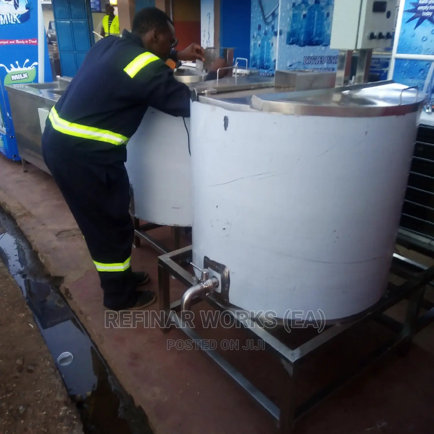 Milk Processing Pasteurizer and Chillers - Installation