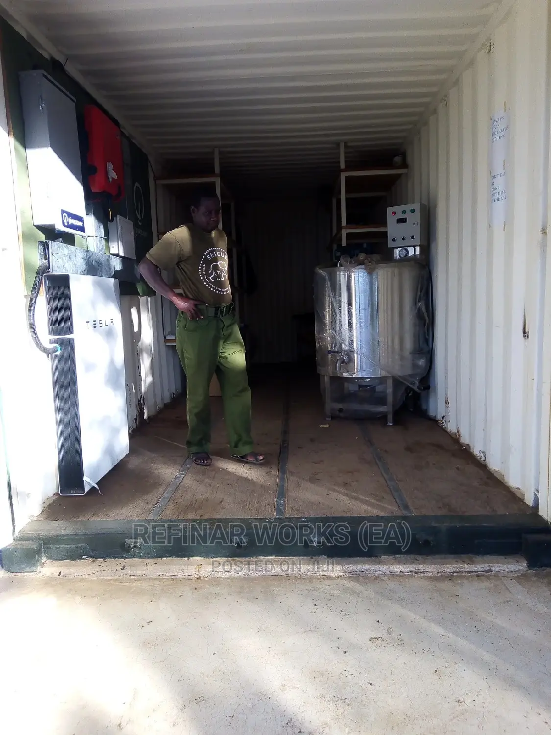 Milk Processing Pasteurizer and Chillers - Installation