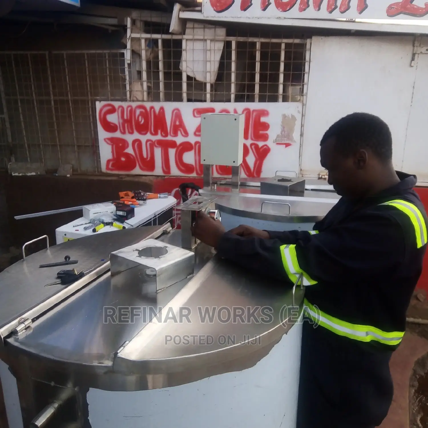 Milk Processing Pasteurizer and Chillers - Installation
