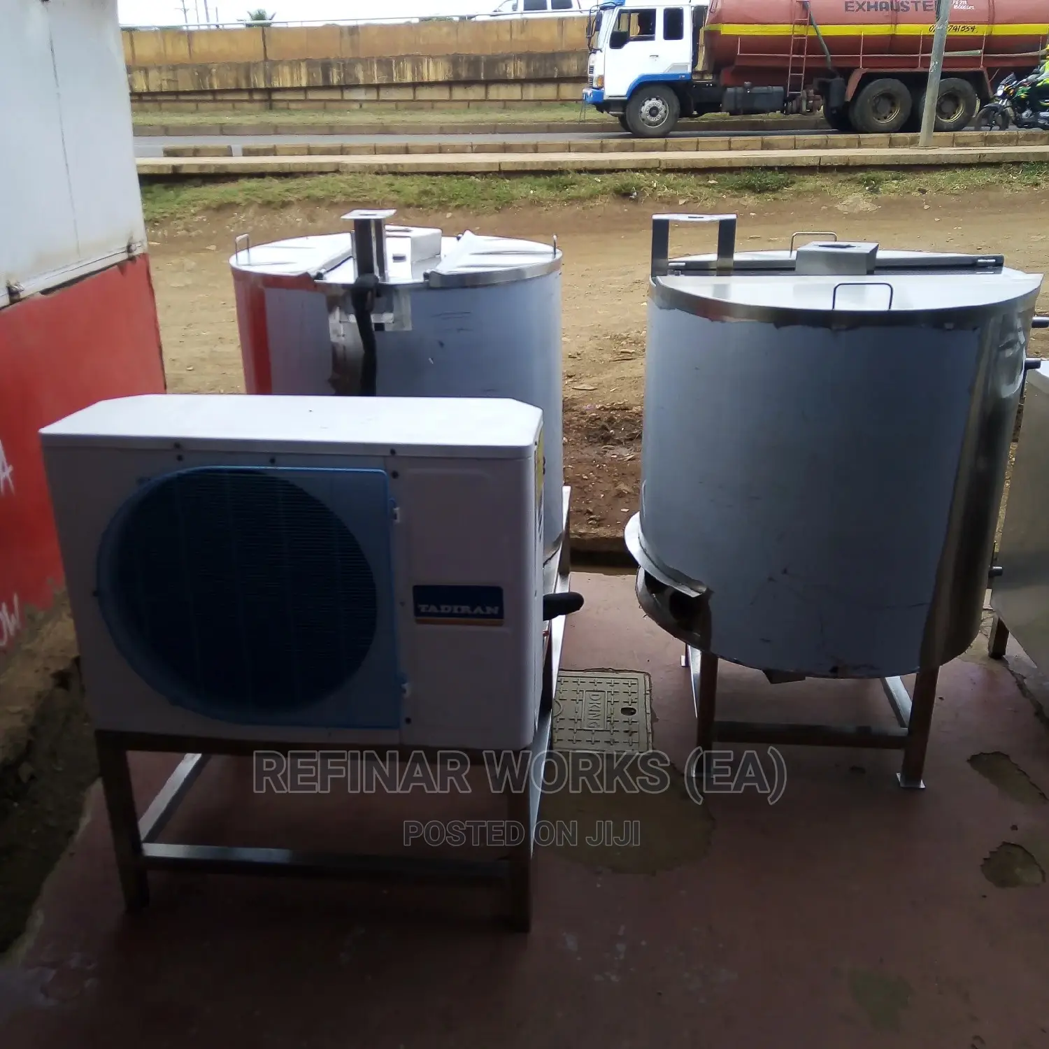 Milk Processing Pasteurizer and Chillers - Installation