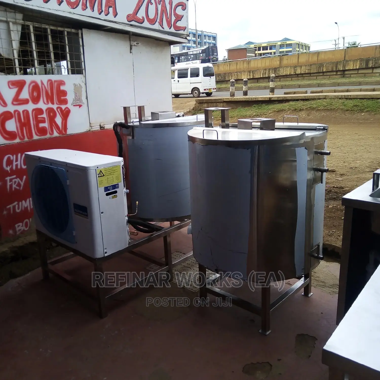 Milk Processing Pasteurizer and Chillers - Installation